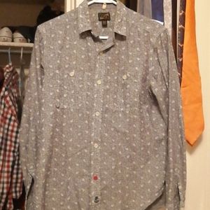 Men's CPO Paisley L/S shirt xsmall